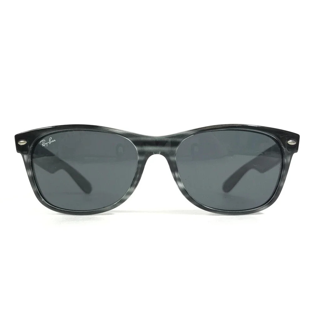 Ray-Ban Sunglasses RB2132 NEW WAYFARER 6432/R5 Gray Frames w/ Gray Lenses 55 mm